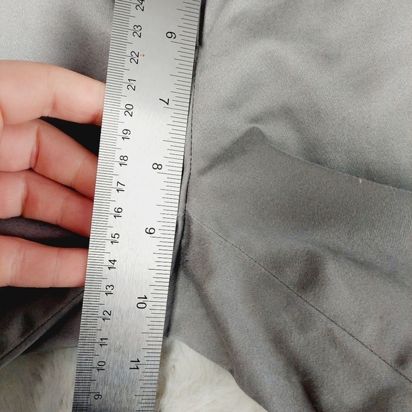 Michael Kors Gray Mid Rise Straight Leg Trouser Pants 1259 - Picture 5 of 9